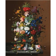 Картина на холсте по фото Модульные картины Печать портретов на холсте Натюрморт с цветами и гнездом птицы