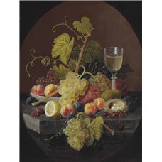 Картина на холсте по фото Модульные картины Печать портретов на холсте Натюрморт с фруктами и гнездом птицы