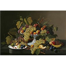 Картина на холсте по фото Модульные картины Печать портретов на холсте Натюрморт с фруктами в Белом доме