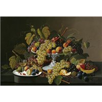 Портреты картины репродукции на заказ - Натюрморт с фруктами в Белом доме