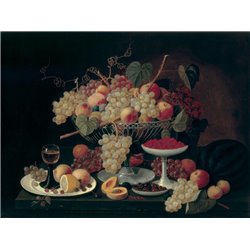Натюрморт с фруктами - Модульная картины, Репродукции, Декоративные панно, Декор стен