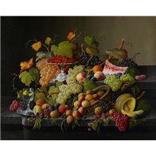 Картина на холсте по фото Модульные картины Печать портретов на холсте Натюрморт с фруктами
