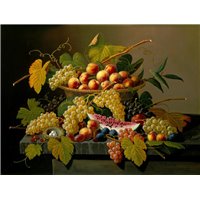 Портреты картины репродукции на заказ - Натюрморт с фруктами
