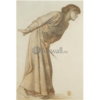 Портреты картины репродукции на заказ - Эскиз фигуры для иллюстрации к Данте