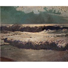Картина на холсте по фото Модульные картины Печать портретов на холсте Баркли Маклелланд «Морской пейзаж»