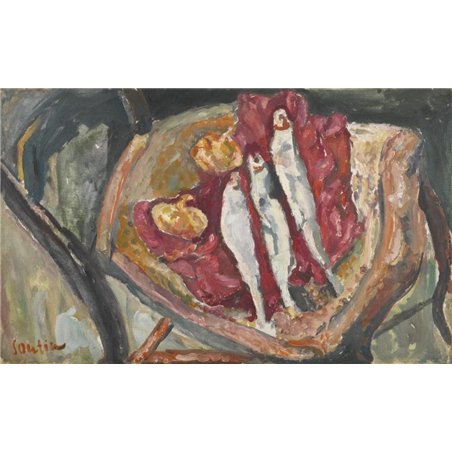 Натюрморт с селедкой и луком