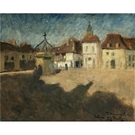 Площадь в Бретани