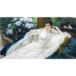 Портрет Клотильды Брайт