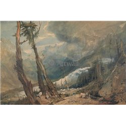Мер-де-Глас, в долине Шамони, Швейцария