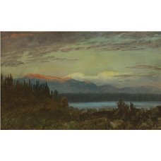 Картина на холсте по фото Модульные картины Печать портретов на холсте Бирстадт Альберт «Озеро Тахо»