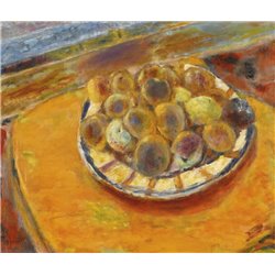 Блюдо с персиками - Модульная картины, Репродукции, Декоративные панно, Декор стен