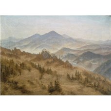 Картина на холсте по фото Модульные картины Печать портретов на холсте Богемские горы