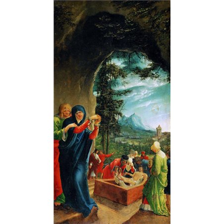 Алтарь св. Себастьяна - Положение во гроб