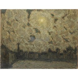 Площадь в лунном свете