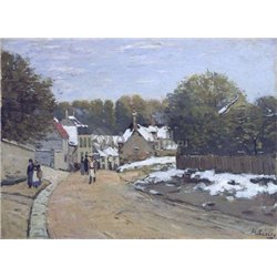 Ранний снег в Лувесьенне