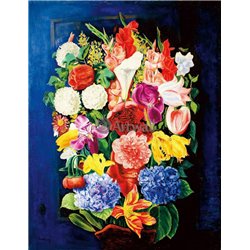 Букет цветов - Модульная картины, Репродукции, Декоративные панно, Декор стен
