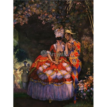 Дама и арлекин
