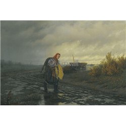 Дорога в грозу