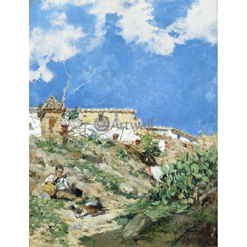 Пейзаж в Сагунто, Валенсия