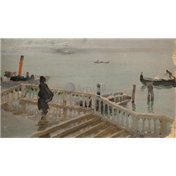 Вид на Гранд канал, Венеция - Модульная картины, Репродукции, Декоративные панно, Декор стен