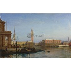 Картина на холсте по фото Модульные картины Печать портретов на холсте Венеция, таможня