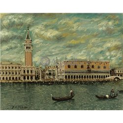 Венеция, дворец дожей - Модульная картины, Репродукции, Декоративные панно, Декор стен