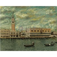 Портреты картины репродукции на заказ - Венеция, дворец дожей