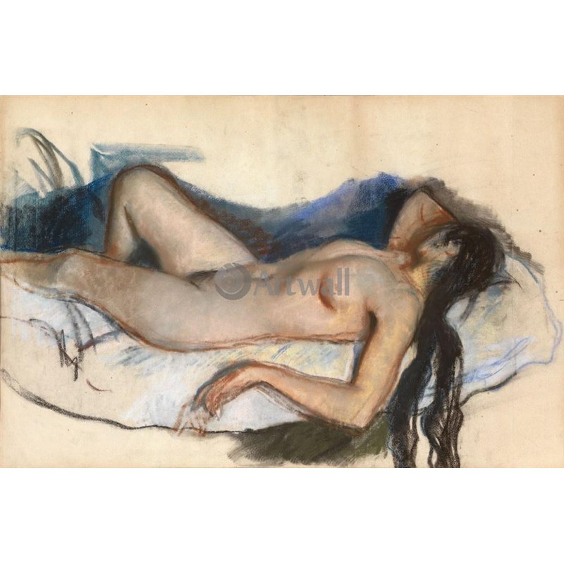 Лежащая обнаженная