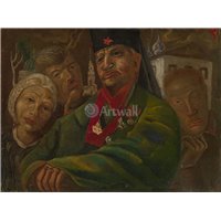 Портреты картины репродукции на заказ - Генерал красной армии