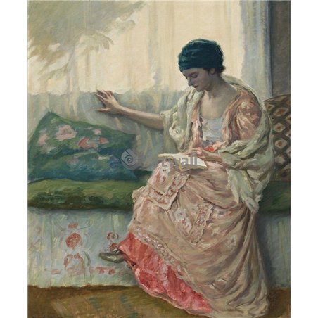 Дама с книгой