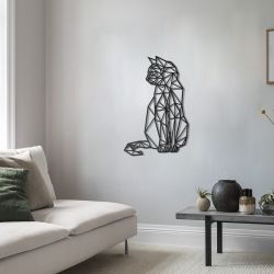 Панно "Кот на солнышке" - Модульная картины, Репродукции, Декоративные панно, Декор стен