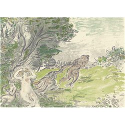 Нимфы под деревом