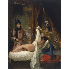 Картина на холсте по фото Модульные картины Печать портретов на холсте Герцог Орлеанский показывает свою любовницу