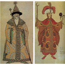 Картина на холсте по фото Модульные картины Печать портретов на холсте Дадон и Шамаханская царица