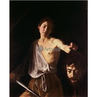 Портреты картины репродукции на заказ - Давид с головой Голиафа