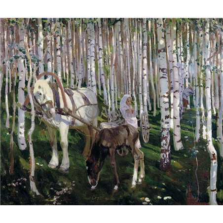 В лесу