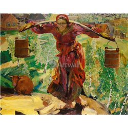 Баба с коромыслом