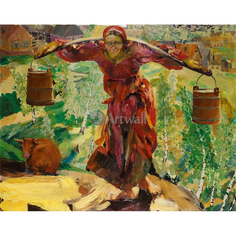 Баба с коромыслом