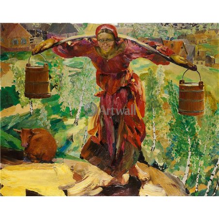 Баба с коромыслом