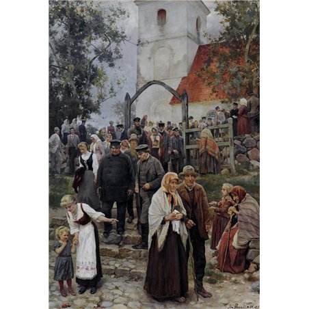 После церкви