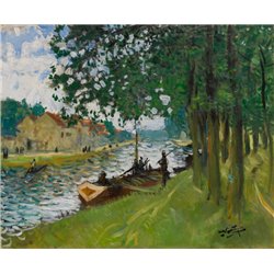 Баржи в Сен-Мамме