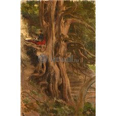 Картина на холсте по фото Модульные картины Печать портретов на холсте Деревья в Кливдене