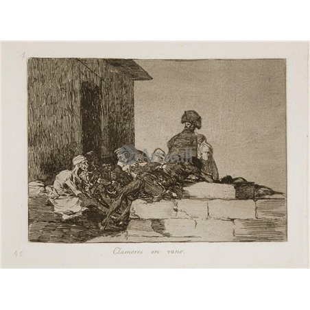 Бедствия войны - Лист 54. Жалобы бесполезны