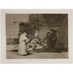 Бедствия войны - Лист 49. Милосердие женщины