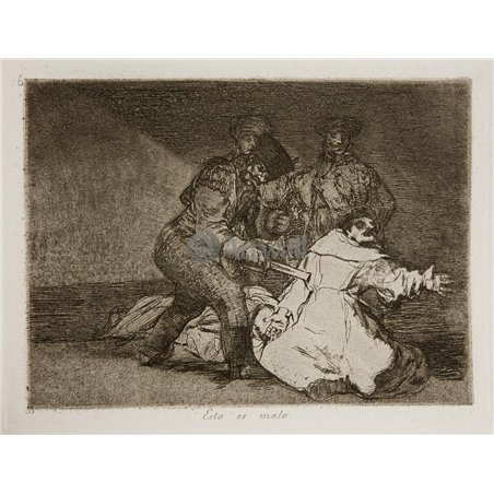 Бедствия войны - Лист 46. Скверно