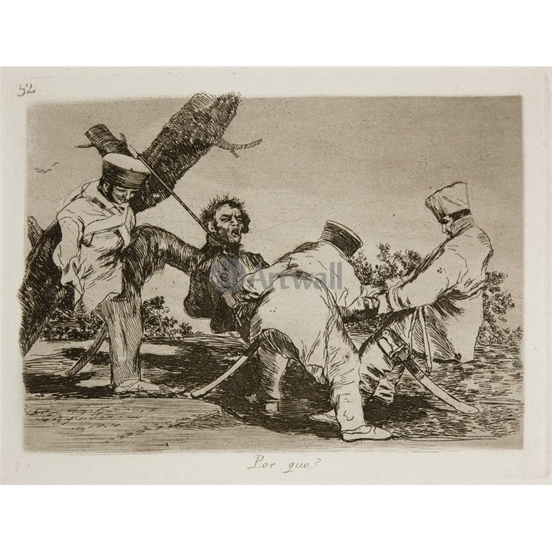 Бедствия войны - Лист 32. За что