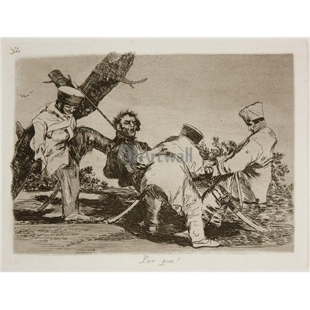 Бедствия войны - Лист 32. За что