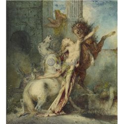 Диомед, пожираемый лошадьми - Модульная картины, Репродукции, Декоративные панно, Декор стен
