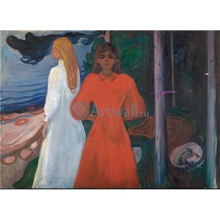 Белая и красная