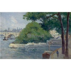 Берег Сены в Париже